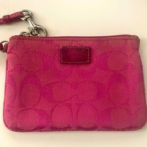 Used Coach Wristlet